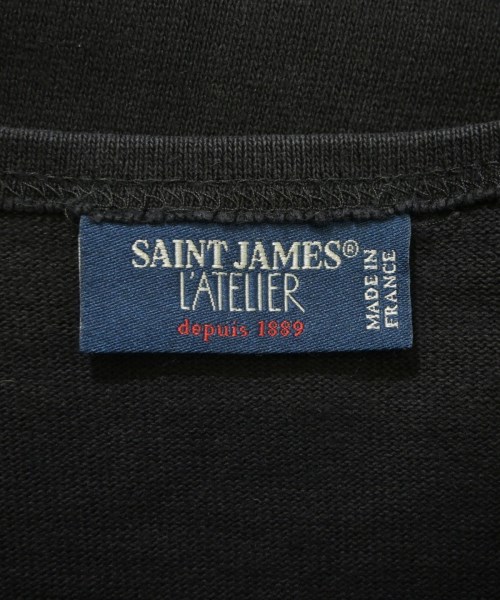 SAINT JAMES（セントジェームス）Tシャツ・カットソー 黒 サイズ:M メンズ/2200666931030