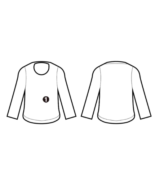 SAINT JAMES（セントジェームス）Tシャツ・カットソー 白 サイズ:L メンズ/2200672308031