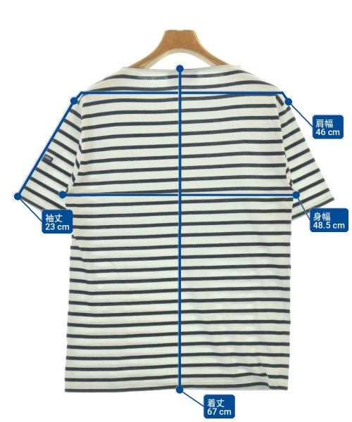 SAINT JAMES（セントジェームス）Tシャツ・カットソー 白 サイズ:-(S位) メンズ/2200726135118