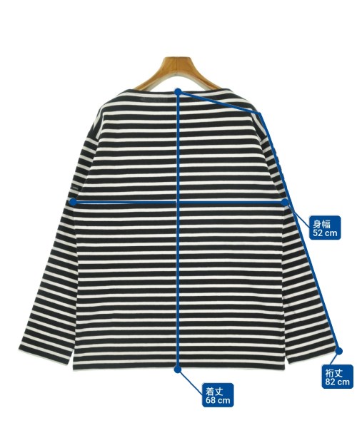 SAINT JAMES（セントジェームス）Tシャツ・カットソー 黒 サイズ:6SGPON(L位) レディース/2200729983068