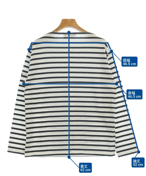 SAINT JAMES（セントジェームス）Tシャツ・カットソー 白 サイズ:3(SM位) レディース/2200720030051