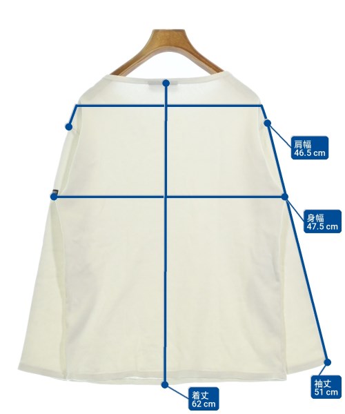 SAINT JAMES（セントジェームス）Tシャツ・カットソー 白 サイズ:3(SM位) レディース/2200730487012