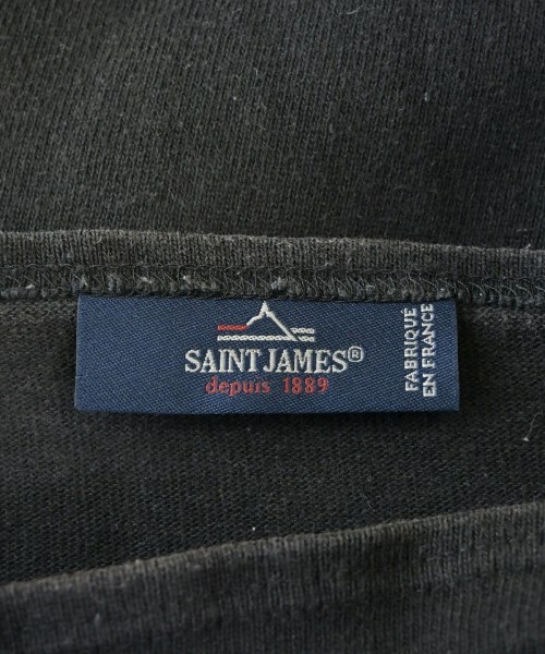 SAINT JAMES（セントジェームス）Tシャツ・カットソー 黒 サイズ:M メンズ/2200730679011