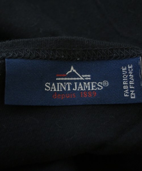 SAINT JAMES（セントジェームス）Tシャツ・カットソー 黒 サイズ:L メンズ/2200733650161