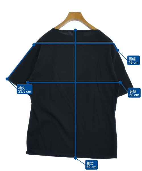 SAINT JAMES（セントジェームス）Tシャツ・カットソー 黒 サイズ:L メンズ/2200733650161