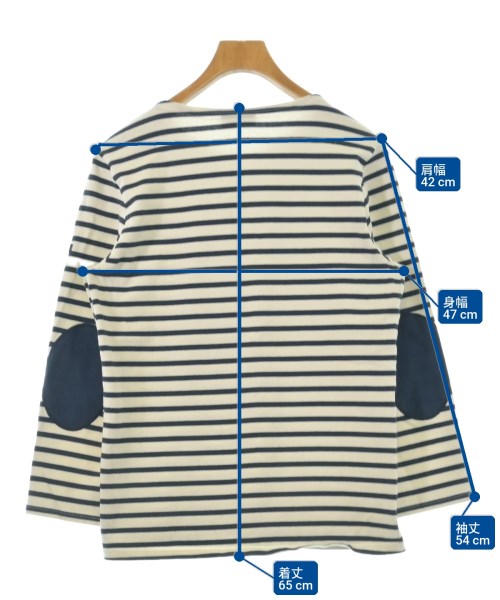 SAINT JAMES（セントジェームス）Tシャツ・カットソー 白 サイズ:M メンズ/2200734861047
