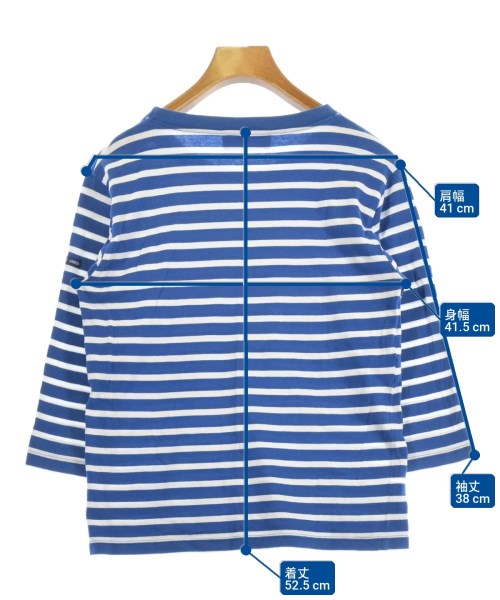 SAINT JAMES（セントジェームス）Tシャツ・カットソー 青 サイズ:0(XXS位) レディース/2200726661112
