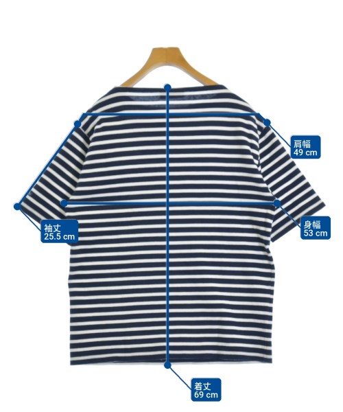 SAINT JAMES（セントジェームス）Tシャツ・カットソー 紺 サイズ:50(XL位) メンズ/2200726893131