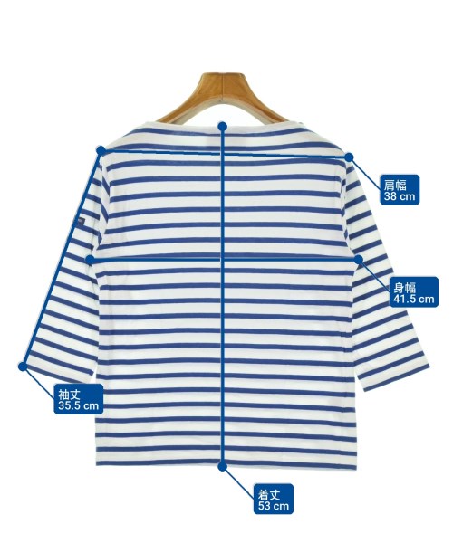 SAINT JAMES（セントジェームス）Tシャツ・カットソー 青 サイズ:0(XXS位) レディース/2200722022047