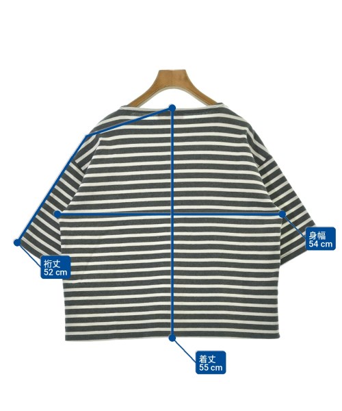 SAINT JAMES（セントジェームス）Tシャツ・カットソー グレー サイズ:3(SM位) レディース/2200715990025