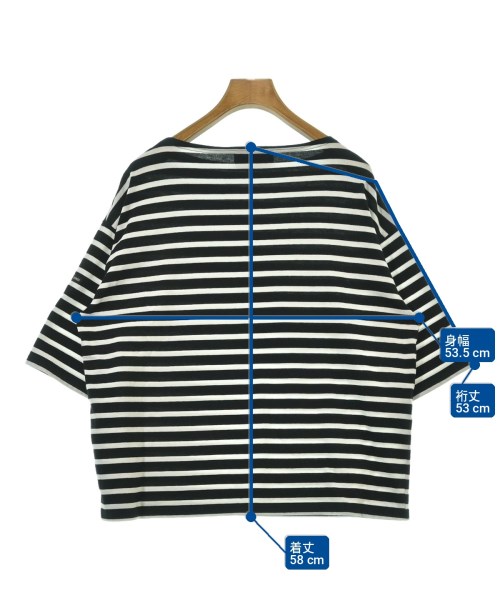 SAINT JAMES（セントジェームス）Tシャツ・カットソー 黒 サイズ:3(SM位) レディース/2200715990032