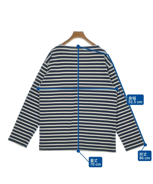 SAINT JAMES（セントジェームス）Tシャツ・カットソー 紺 サイズ:L レディース/2200724436026