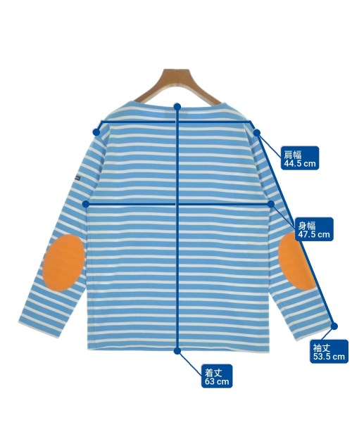 SAINT JAMES（セントジェームス）Tシャツ・カットソー 青 サイズ:3(SM位) レディース/2200724436033