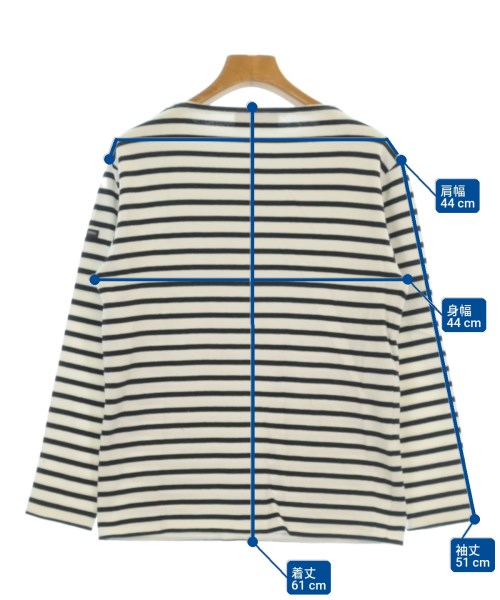 SAINT JAMES（セントジェームス）Tシャツ・カットソー 白 サイズ:42(L位) レディース/2200728092129