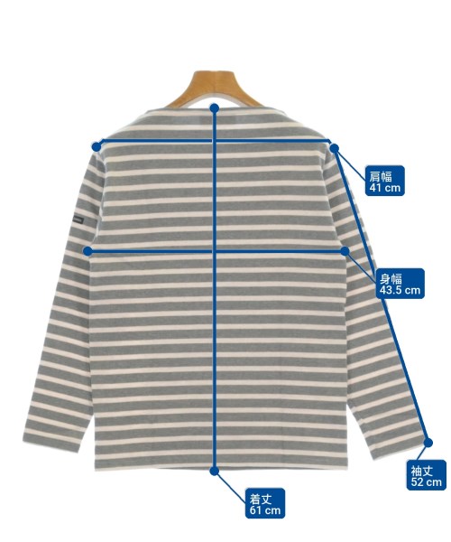 SAINT JAMES（セントジェームス）Tシャツ・カットソー グレー サイズ:42(L位) レディース/2200728092136