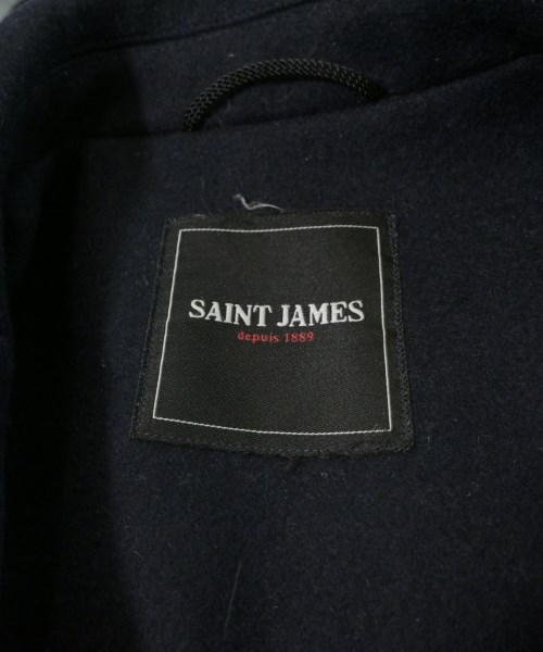 SAINT JAMES（セントジェームス）ピーコート 紺 サイズ:M メンズ/2200728694019