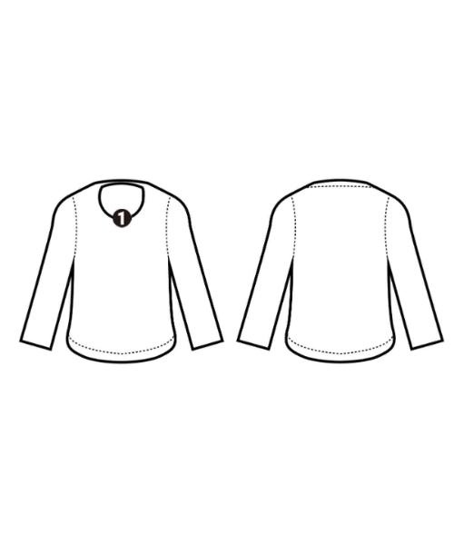 SAINT JAMES（セントジェームス）Tシャツ・カットソー 白 サイズ:XXS レディース/2200681967076