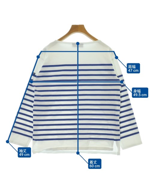 SAINT JAMES（セントジェームス）Tシャツ・カットソー 白 サイズ:ML レディース/2200682613026