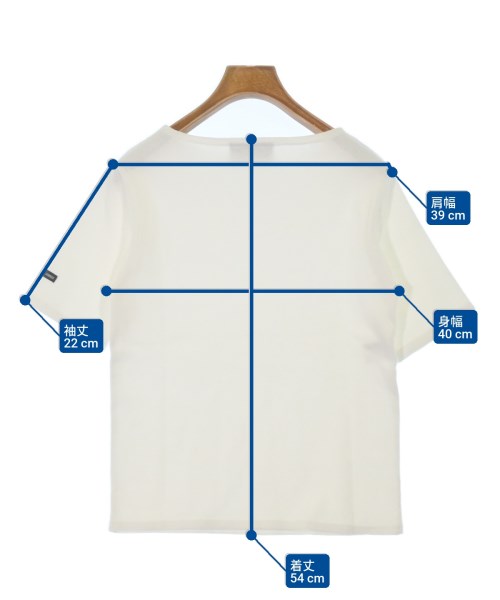 SAINT JAMES（セントジェームス）Tシャツ・カットソー 白 サイズ:0(XXS位) レディース/2200678721063