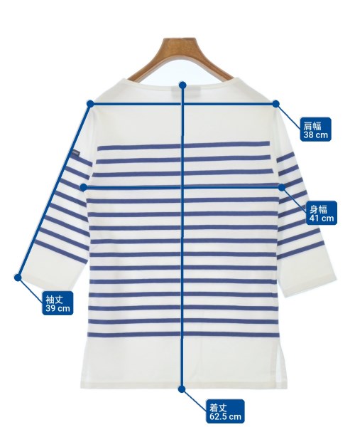 SAINT JAMES（セントジェームス）Tシャツ・カットソー 白 サイズ:0(XXS位) レディース/2200678721070
