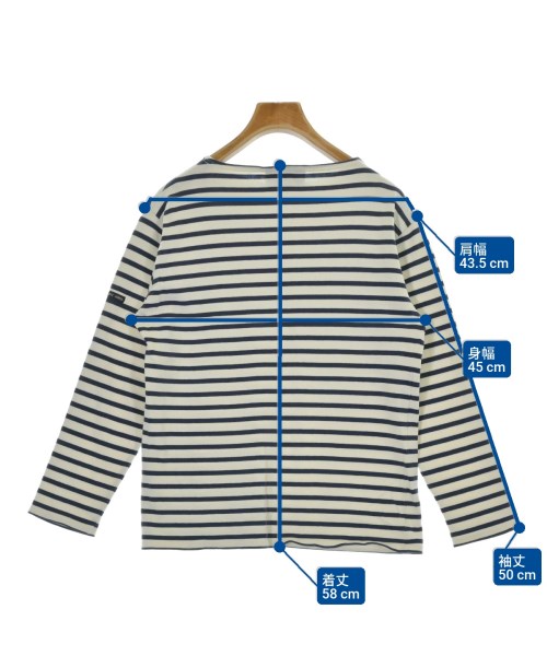 SAINT JAMES（セントジェームス）Tシャツ・カットソー 紺 サイズ:3 1/2(SM位) レディース/2200683698077