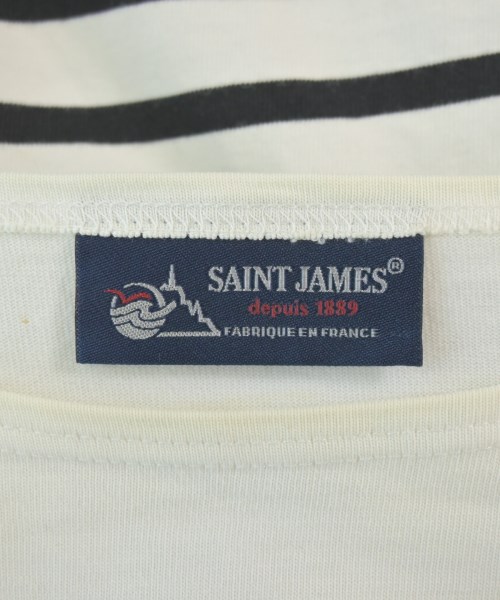 SAINT JAMES（セントジェームス）Tシャツ・カットソー 白 サイズ:3-42(SM位) メンズ/2200684424118