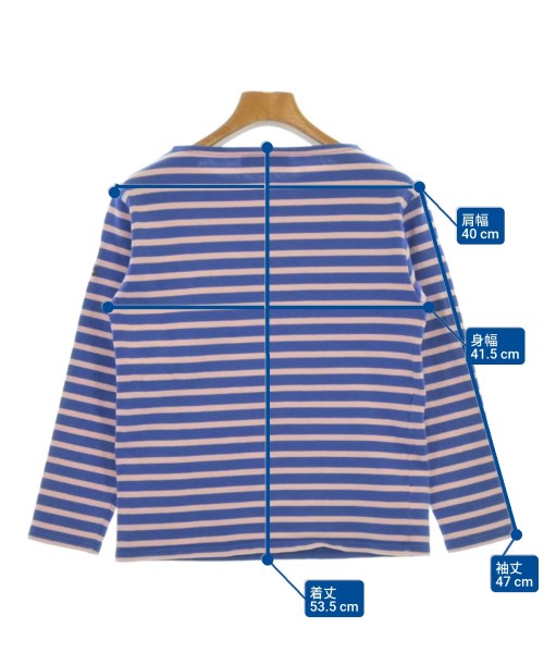 SAINT JAMES（セントジェームス）Tシャツ・カットソー 青 サイズ:0(XXS位) レディース/2200681436046