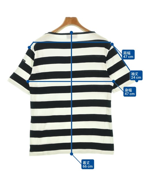 SAINT JAMES（セントジェームス）Tシャツ・カットソー 白 サイズ:4(M位) メンズ/2200684229201