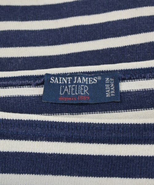 SAINT JAMES（セントジェームス）Tシャツ・カットソー 紺 サイズ:5(ML位) メンズ/2200684229232