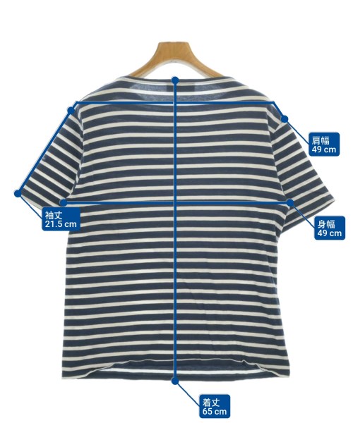 SAINT JAMES（セントジェームス）Tシャツ・カットソー 紺 サイズ:5(ML位) メンズ/2200681328051