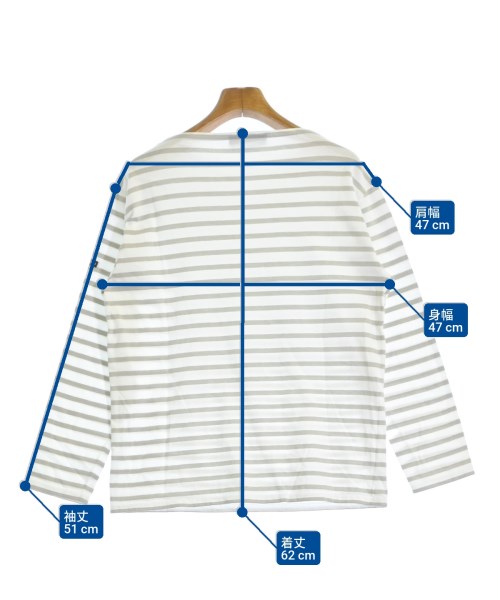 SAINT JAMES（セントジェームス）Tシャツ・カットソー 白 サイズ:3(SM位) レディース/2200681051010