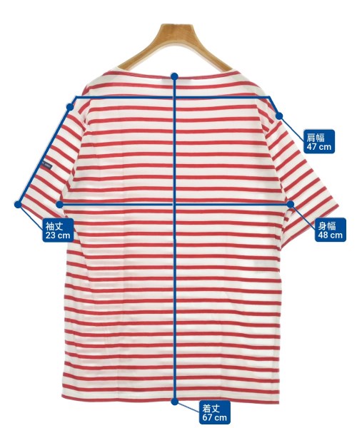 SAINT JAMES（セントジェームス）Tシャツ・カットソー 白 サイズ:5(ML位) レディース/2200683587029