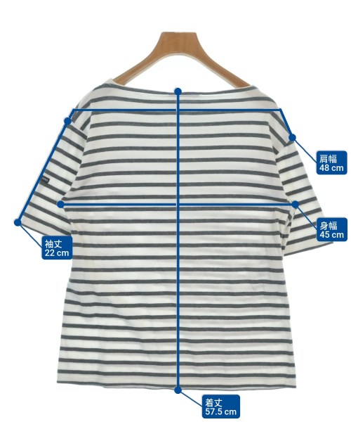 SAINT JAMES（セントジェームス）Tシャツ・カットソー グレー サイズ:3 1/2(SM位) レディース/2200688311070