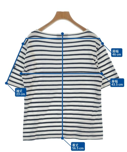 SAINT JAMES（セントジェームス）Tシャツ・カットソー 紺 サイズ:3 1/2(SM位) レディース/2200688311087