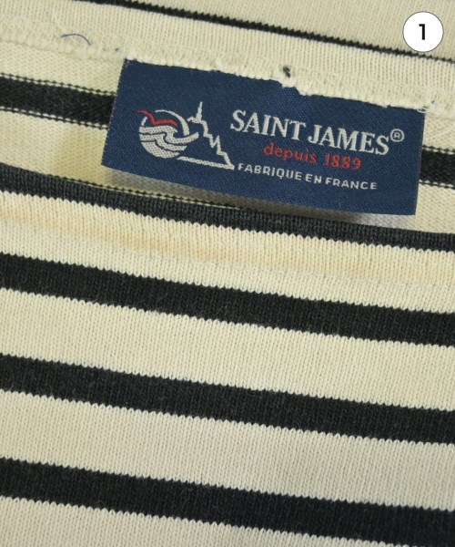 SAINT JAMES（セントジェームス）Tシャツ・カットソー 白 サイズ:XS レディース/2200690036039
