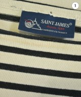 SAINT JAMES（セントジェームス）Tシャツ・カットソー 白 サイズ:XS レディース/2200690036039