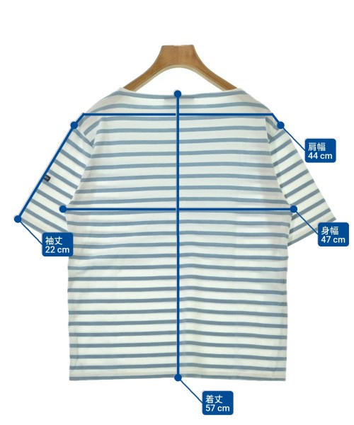 SAINT JAMES（セントジェームス）Tシャツ・カットソー 白 サイズ:3(SM位) レディース/2200689051029