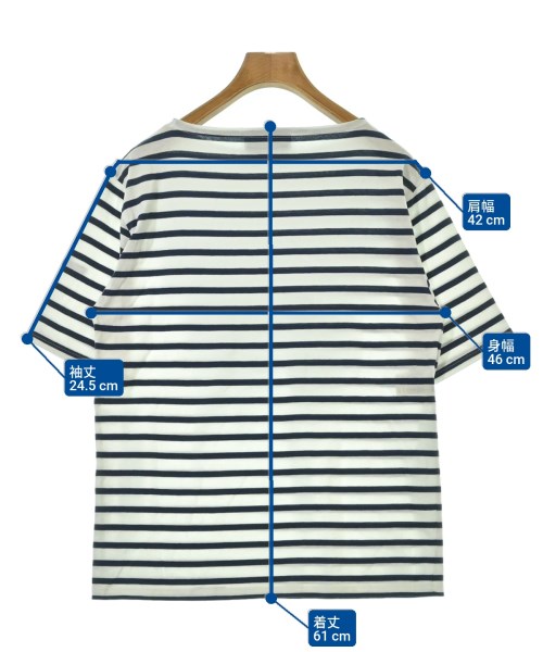 SAINT JAMES（セントジェームス）Tシャツ・カットソー 白 サイズ:3 1/2(SM位) レディース/2200689051036
