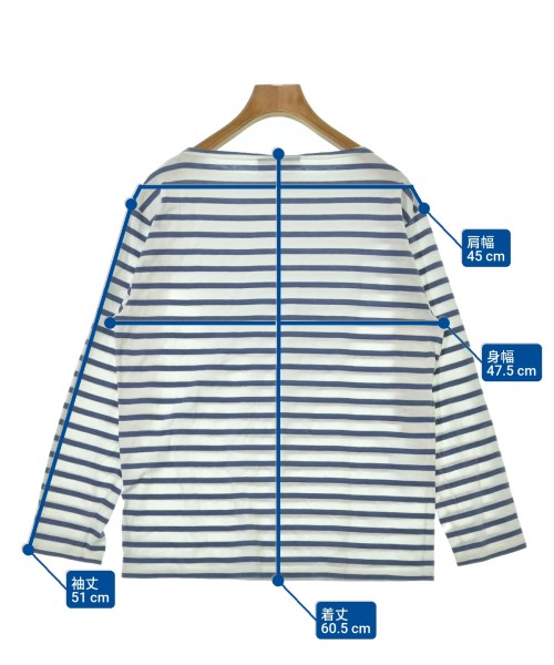 SAINT JAMES（セントジェームス）Tシャツ・カットソー 白 サイズ:3(SM位) レディース/2200689051050