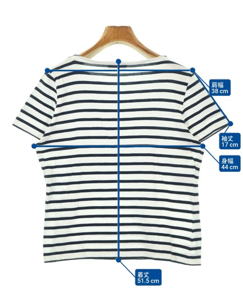 SAINT JAMES（セントジェームス）Tシャツ・カットソー 白 サイズ:XS レディース/2200684040042