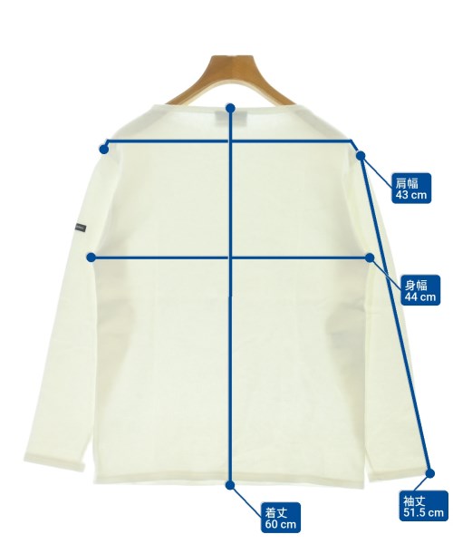 SAINT JAMES（セントジェームス）Tシャツ・カットソー 白 サイズ:1(XS位) レディース/2200685802090