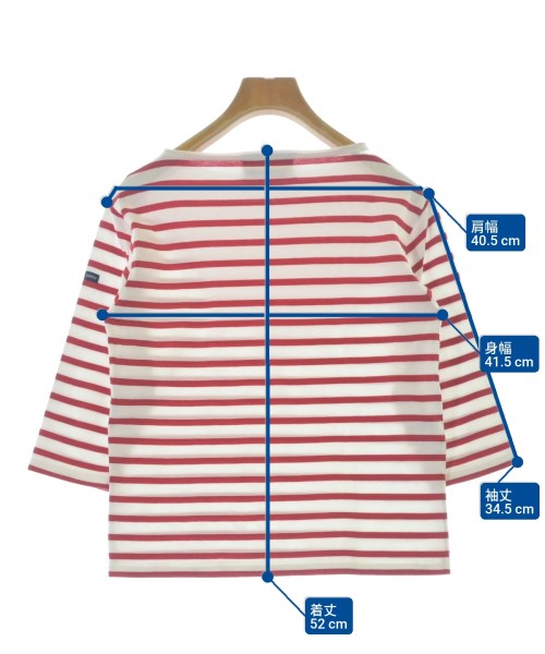 SAINT JAMES（セントジェームス）Tシャツ・カットソー 白 サイズ:0CDT(XXS位) レディース/2200687695102