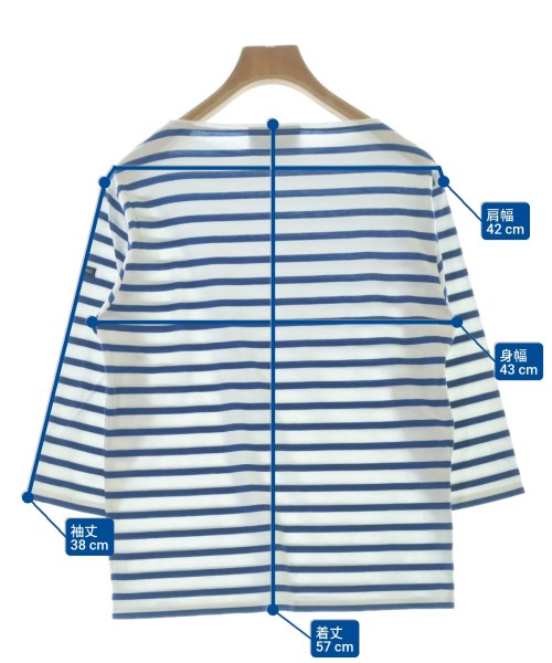 SAINT JAMES（セントジェームス）Tシャツ・カットソー 白 サイズ:1PGE(XS位) レディース/2200687695119