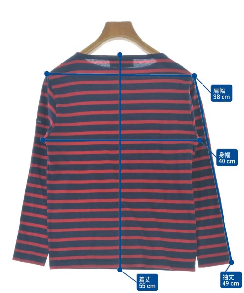 SAINT JAMES（セントジェームス）Tシャツ・カットソー 紺 サイズ:0CDT(XXS位) レディース/2200687695126