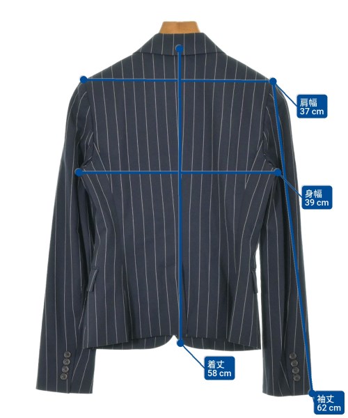Ralph Lauren（ラルフローレン）テーラードジャケット 紺 サイズ:7(S位) レディース/2200632320486