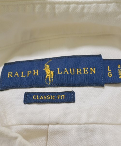 Ralph Lauren（ラルフローレン）カジュアルシャツ 白 サイズ:L メンズ/2200637276214