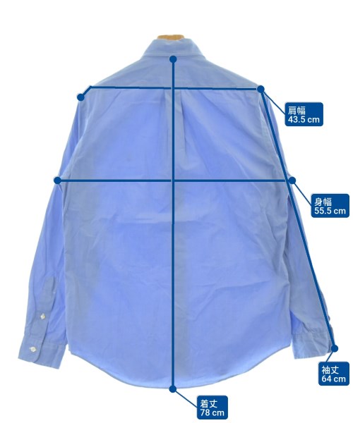 Ralph Lauren（ラルフローレン）カジュアルシャツ 青 サイズ:M メンズ/2200622370132