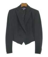 RALPH LAUREN PURPLE LABEL（ラルフローレンパープルレーベル）カジュアルジャケット 黒 サイズ:4(XL位) レディース/2200639983011