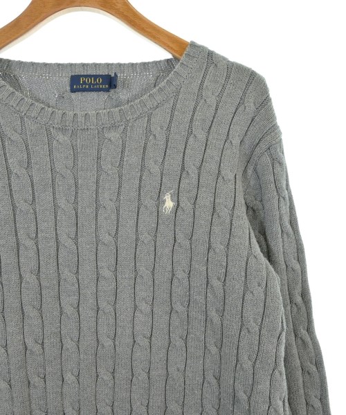 Ralph Lauren（ラルフローレン）ニット・セーター グレー サイズ:L レディース/2200628665010
