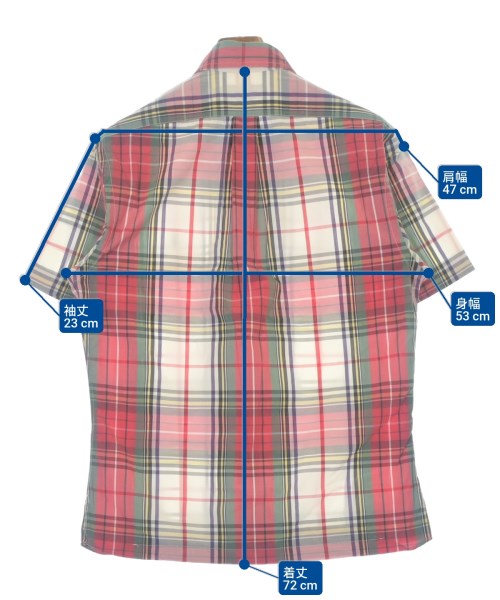 Ralph Lauren（ラルフローレン）カジュアルシャツ 赤 サイズ:M メンズ/2200625235087